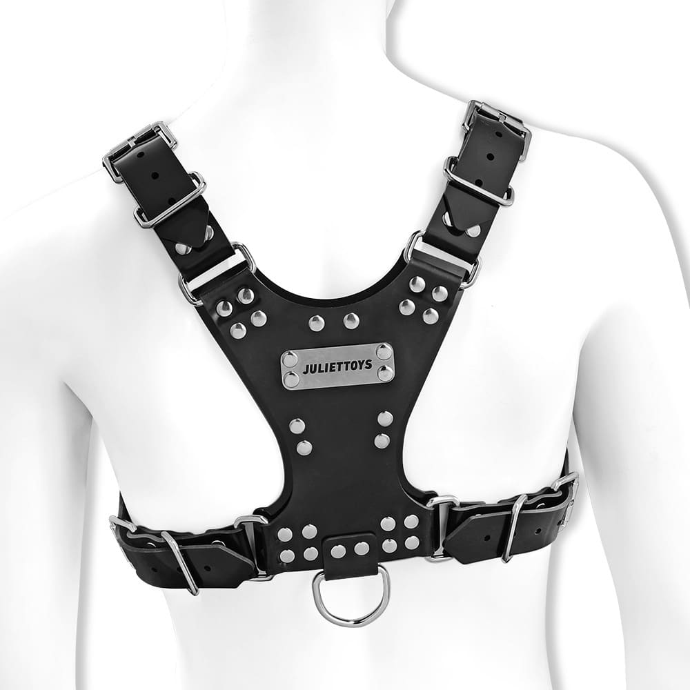 JulietToys Silicone Technical Chest Harness