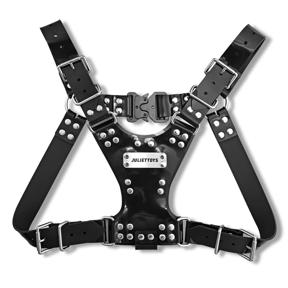 JulietToys Silicone Technical Chest Harness