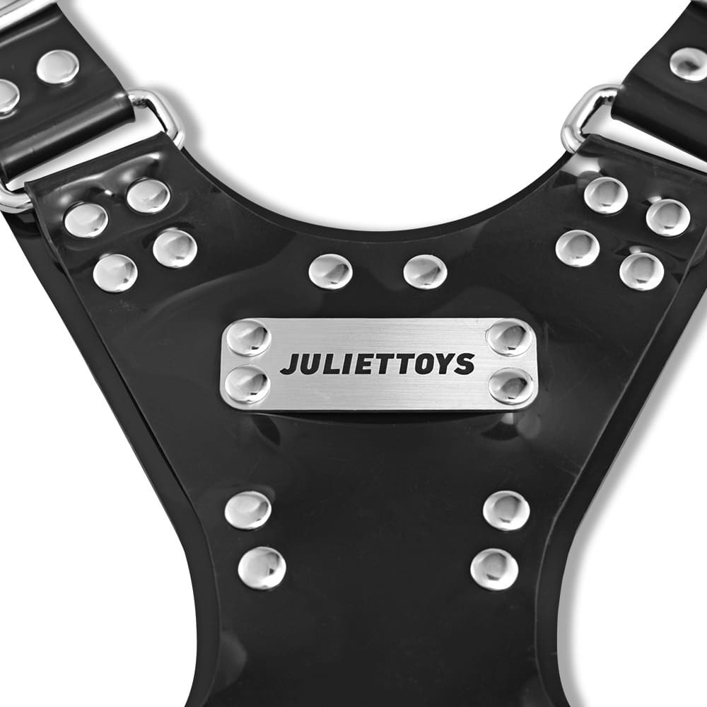 JulietToys Silicone Technical Chest Harness