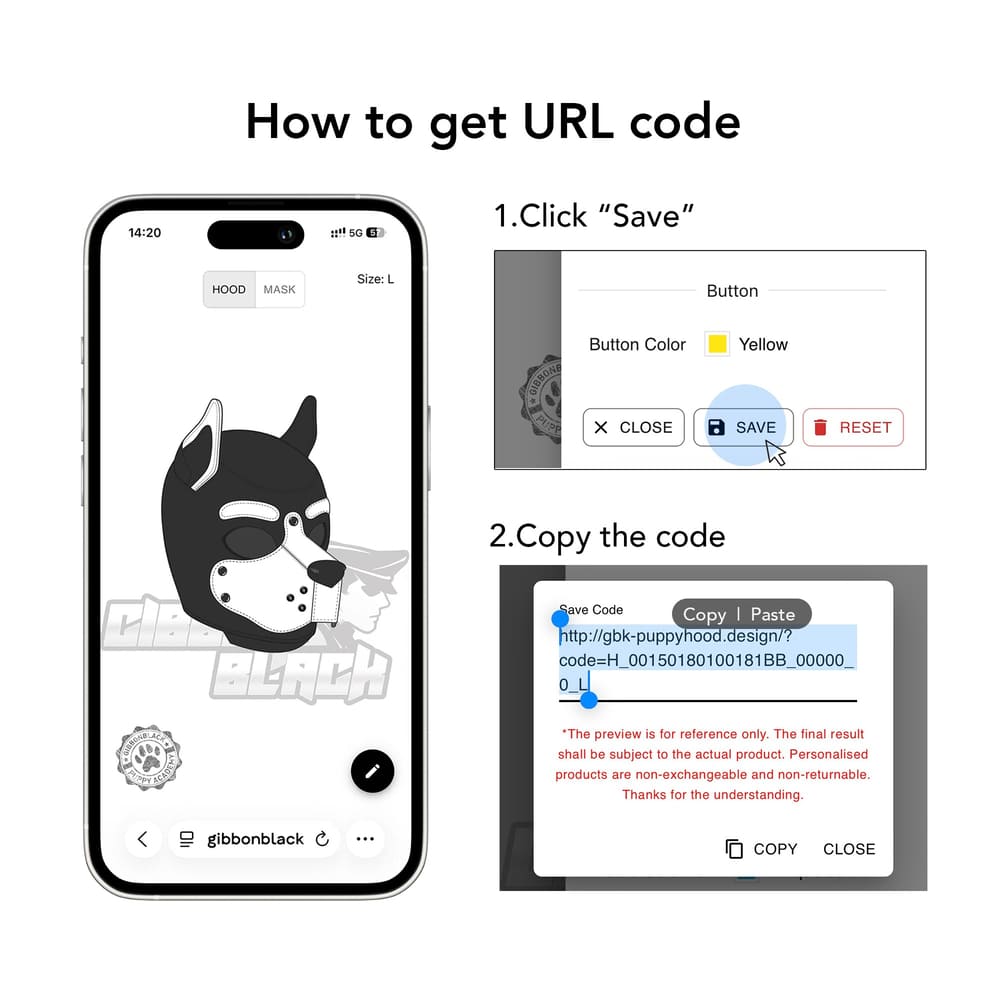 KBboy-Gibbon-Black-Puppy-Hood-Personalization