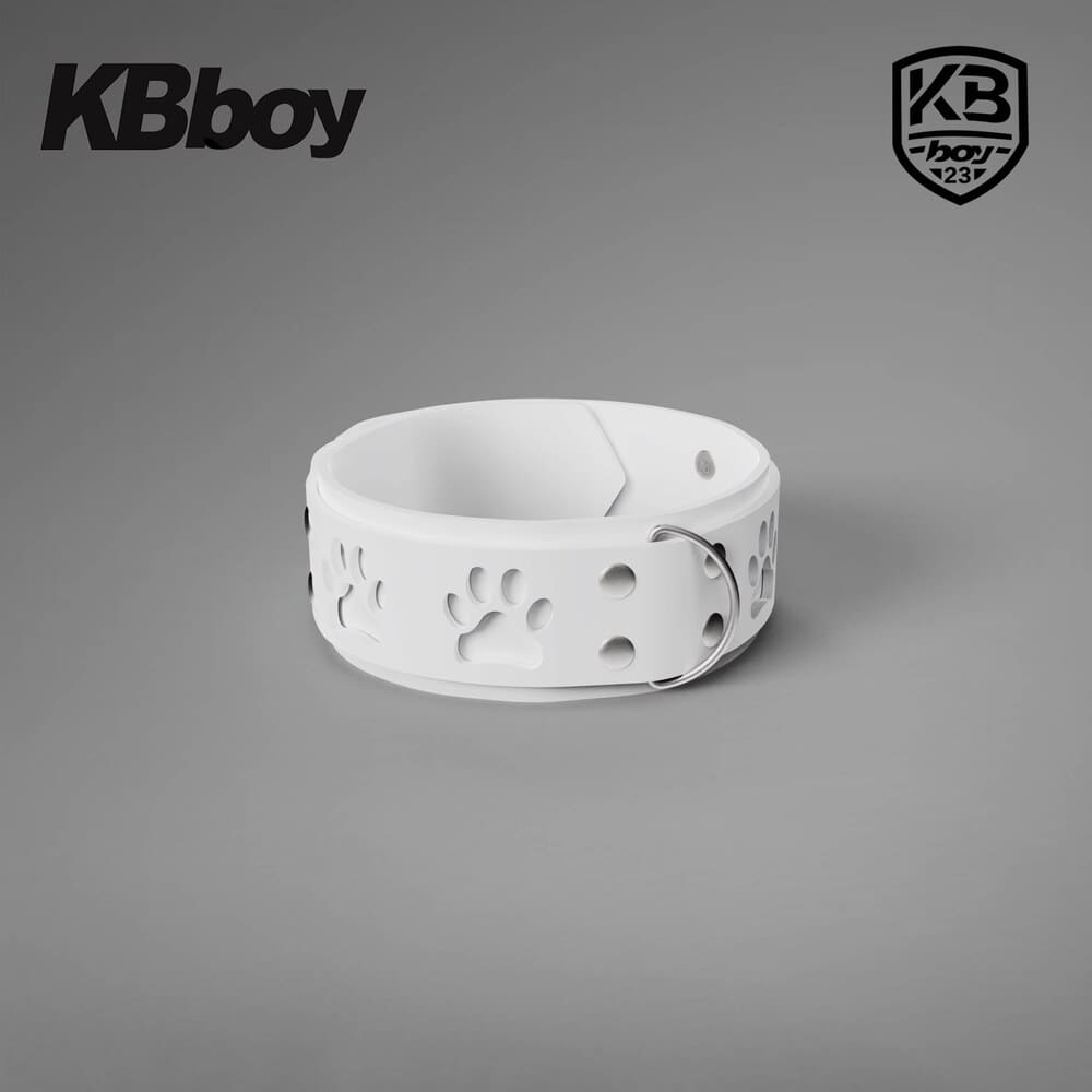 KBboy-Puppy-Paw-Outline-Silicone-Collar