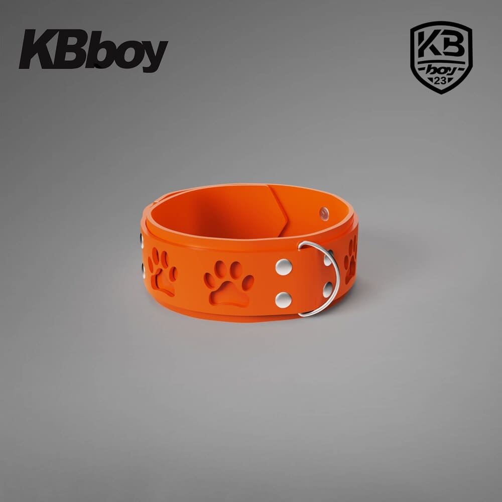 KBboy-Puppy-Paw-Outline-Silicone-Collar
