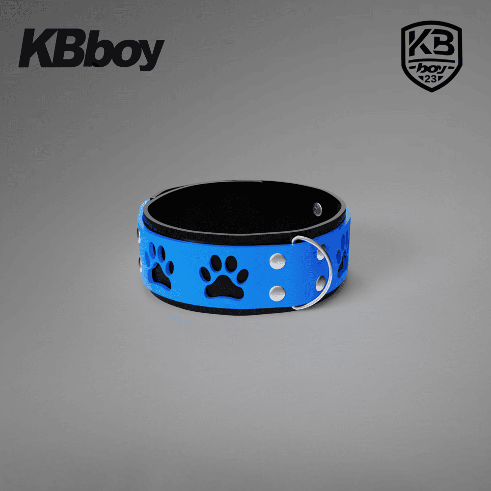 KBboy-Puppy-Paw-Outline-Silicone-Collar