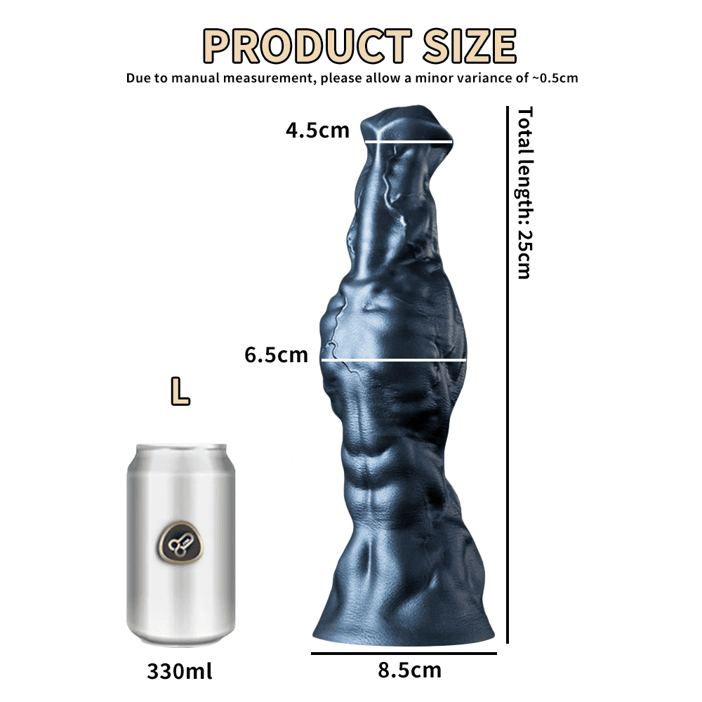 Knight – Fantasy Silicone Dildo - Horse Dildo - Knot Dildo