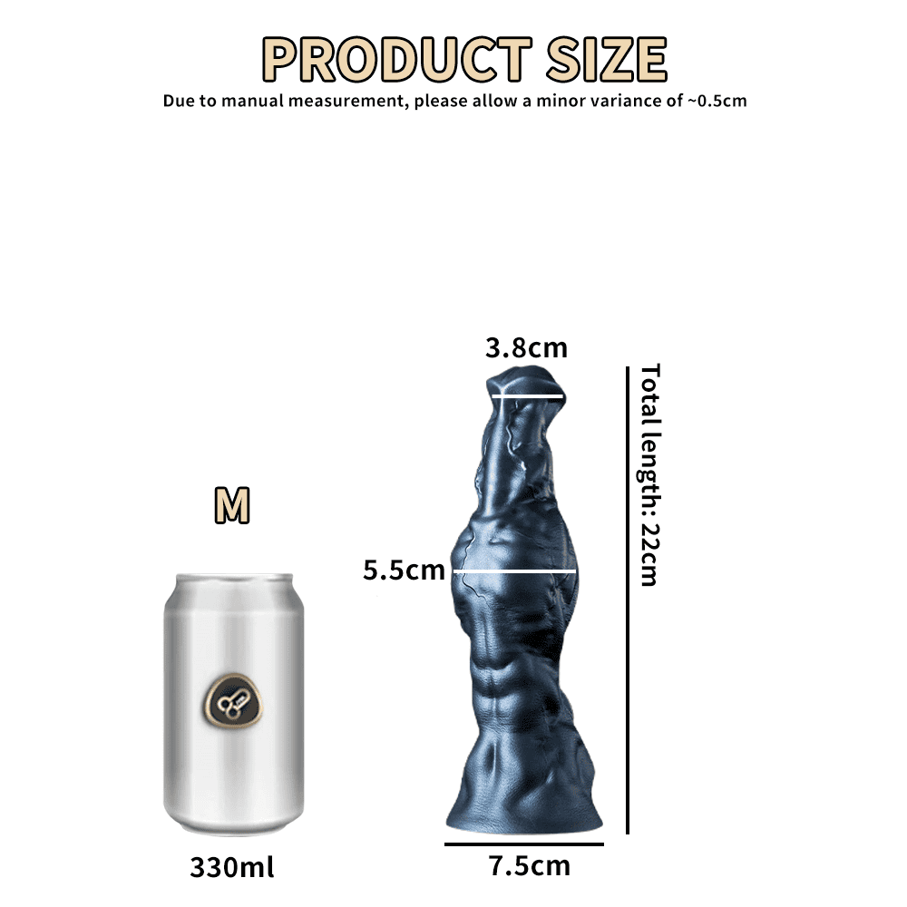 Knight – Fantasy Silicone Dildo - Horse Dildo - Knot Dildo