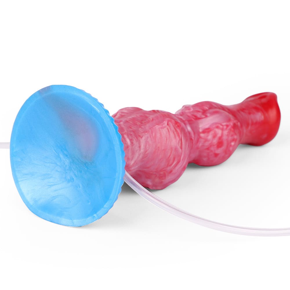 Knox-Inflatable-Knot-Dildo-Squirting-Silicone-Dildo