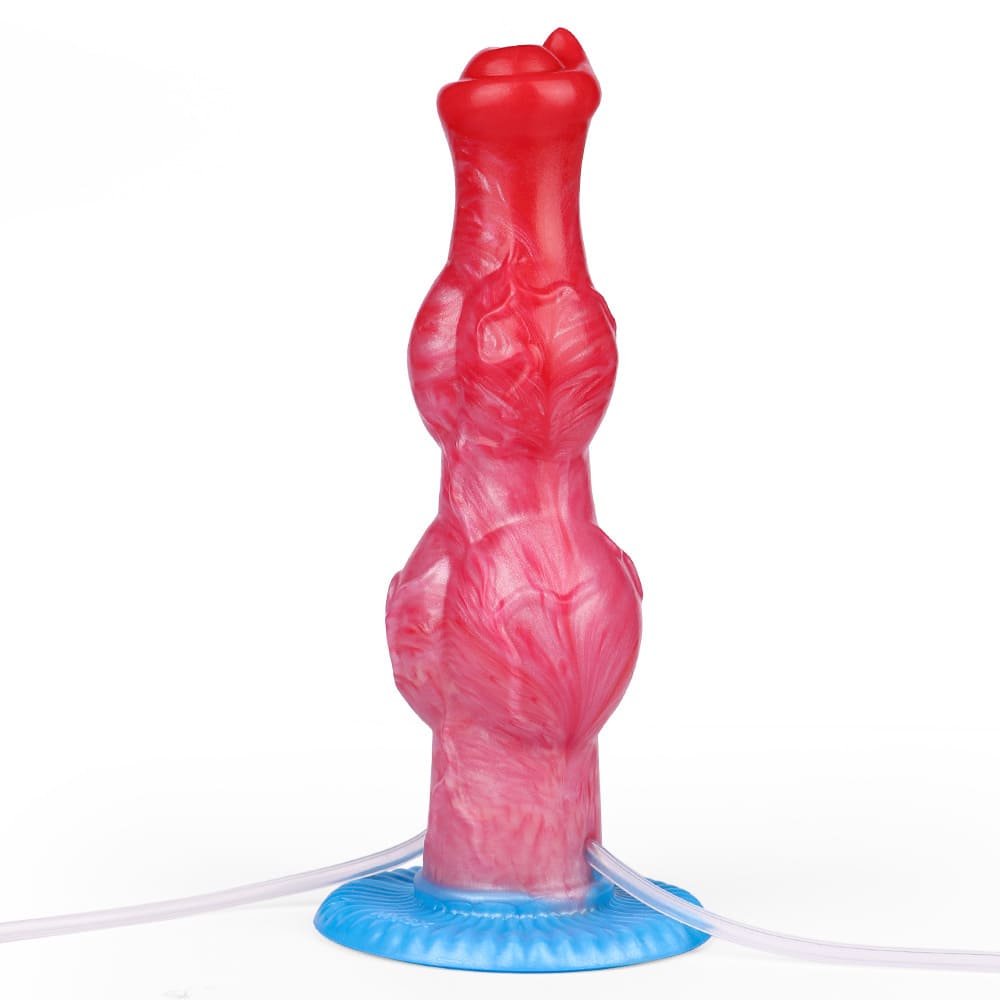 Knox-Inflatable-Knot-Dildo-Squirting-Silicone-Dildo