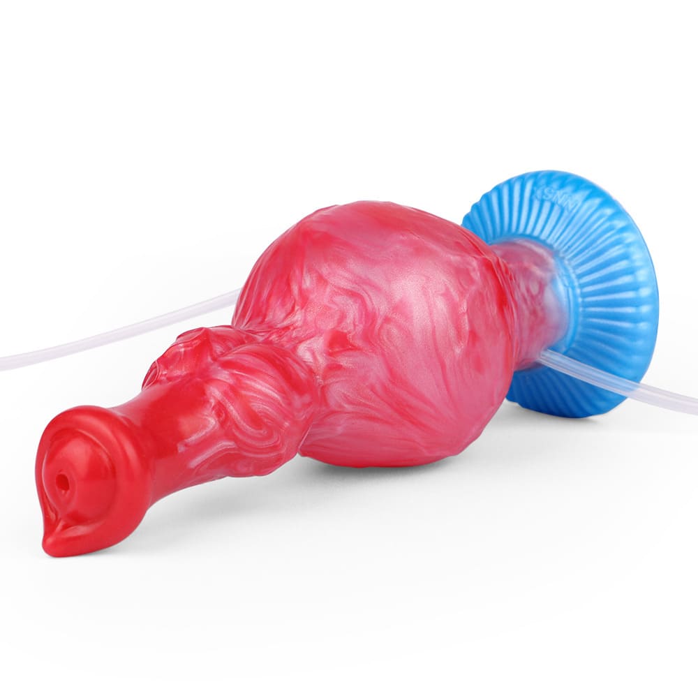 Knox-Inflatable-Knot-Dildo-Squirting-Silicone-Dildo
