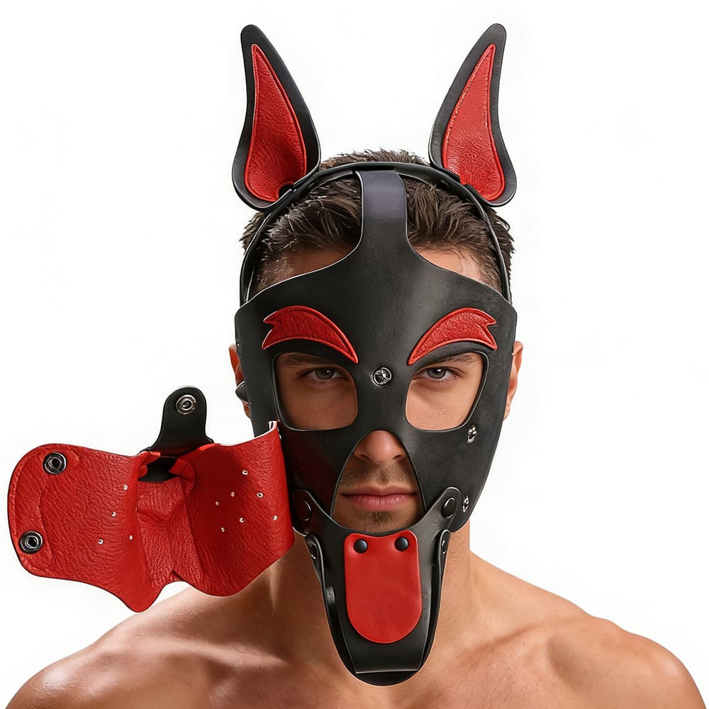 Kynex-Pup-Hood-Removable-Muzzle-BDSM-Gear