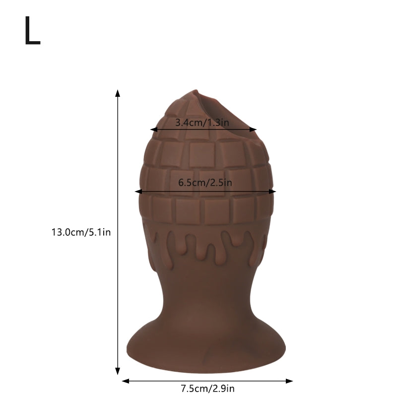 Chocolate Vibrating Plugs