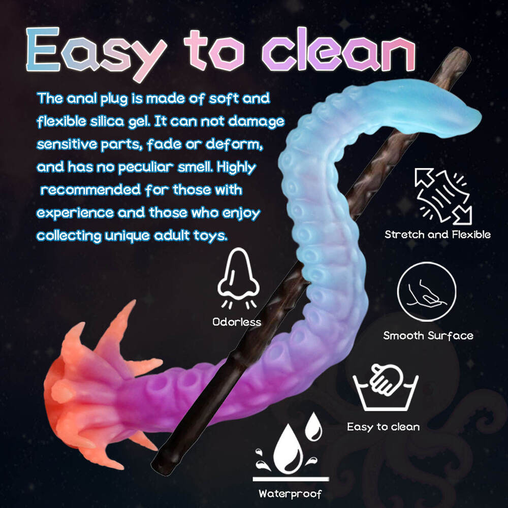 Lunara-Long-Tentacle-Dildo-Anal-Dildo-3-Sizes