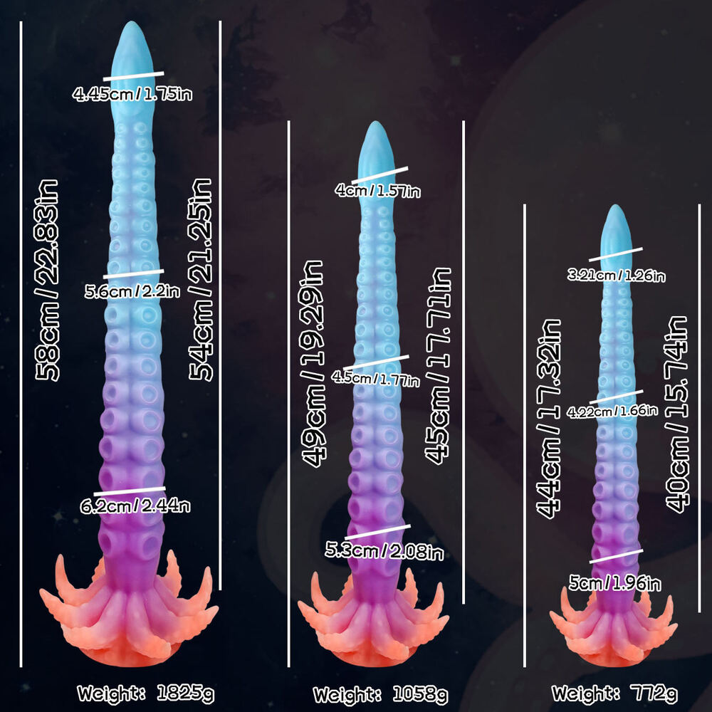 Lunara-Long-Tentacle-Dildo-Anal-Dildo-3-Sizes