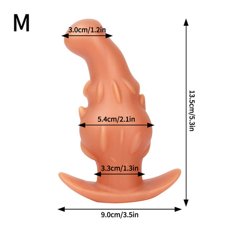 Große Silikon-Buttplug-Analdildos, Sexspielzeug mit erhöhtem Buttplug-Prostata-Massagegerät