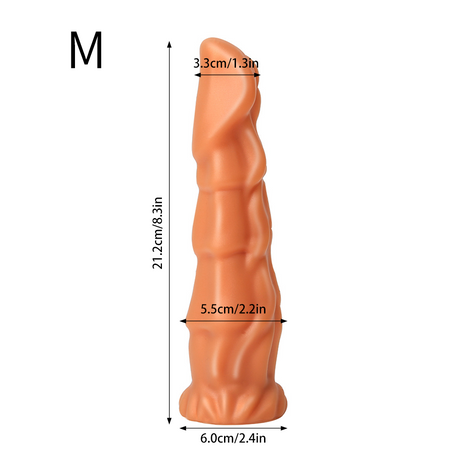 Plug anal en silicone - Dilatateur anal - Stimulateur de prostate - Énorme jouet anal - 3 tailles