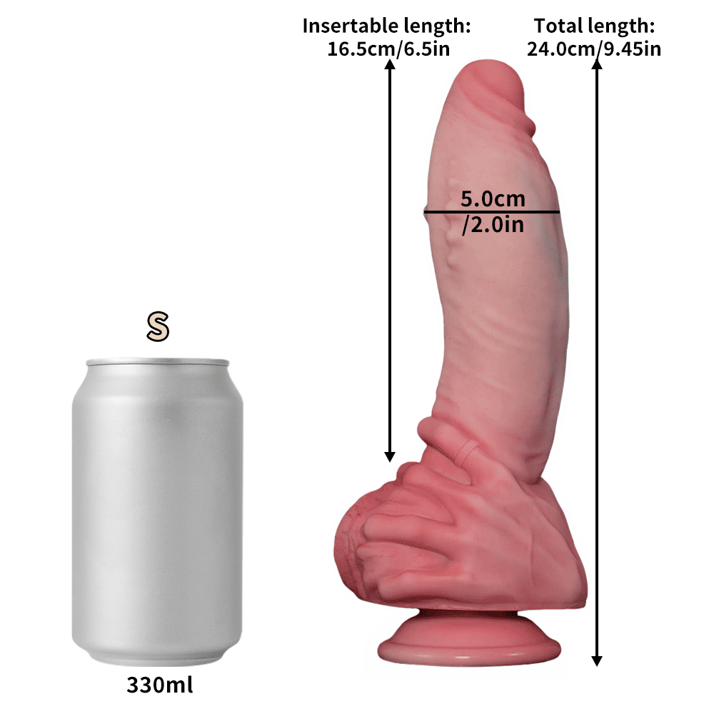 Mythic-Realistic-Dual-Density-Dildo-Long-Dildo