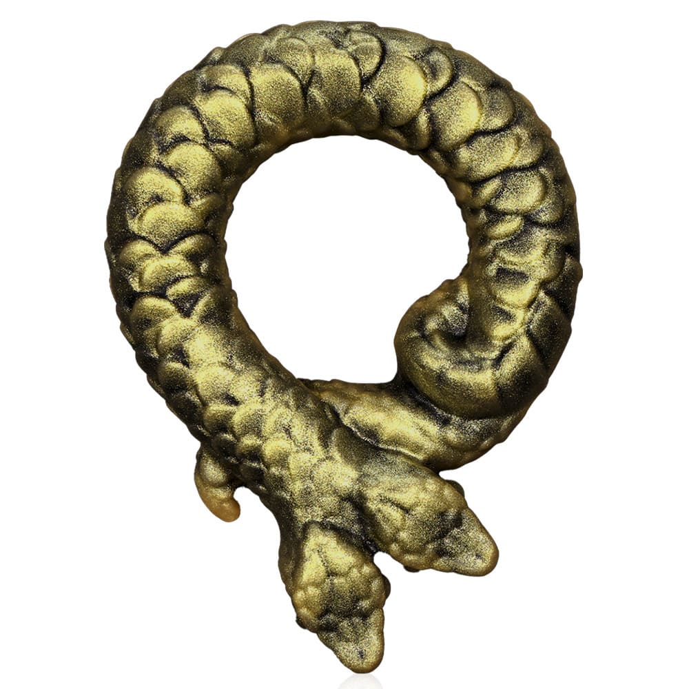Nothosaur Twin's Ring - Fantasy Serpent Cock Ring