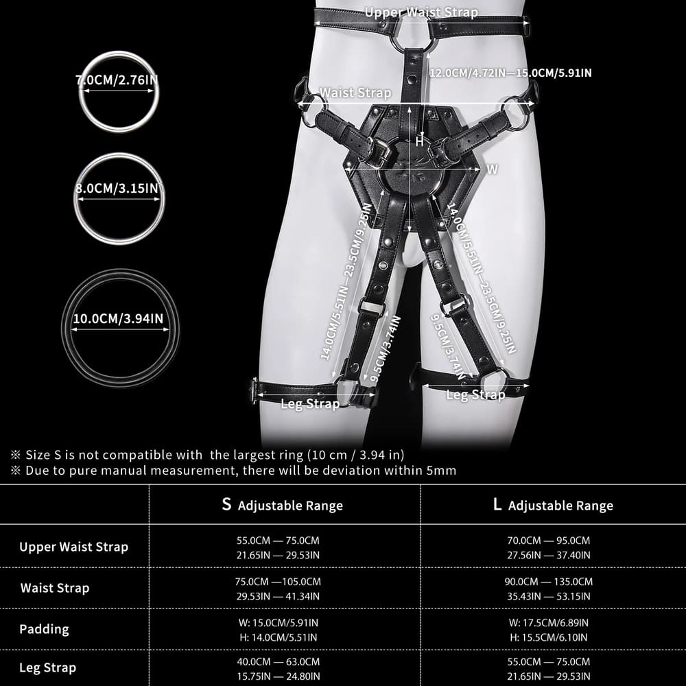 Nothosaur Yrdeno - Strap-On Harness