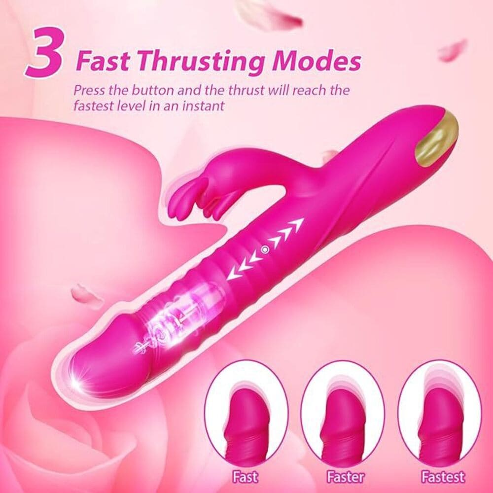 Oliya - 3-in-1 Rabbit Vibrator for G-Spot & Clitoral Pleasure
