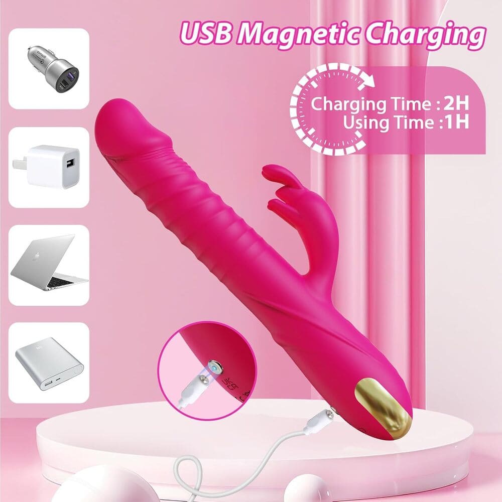 Oliya - 3-in-1 Rabbit Vibrator for G-Spot & Clitoral Pleasure