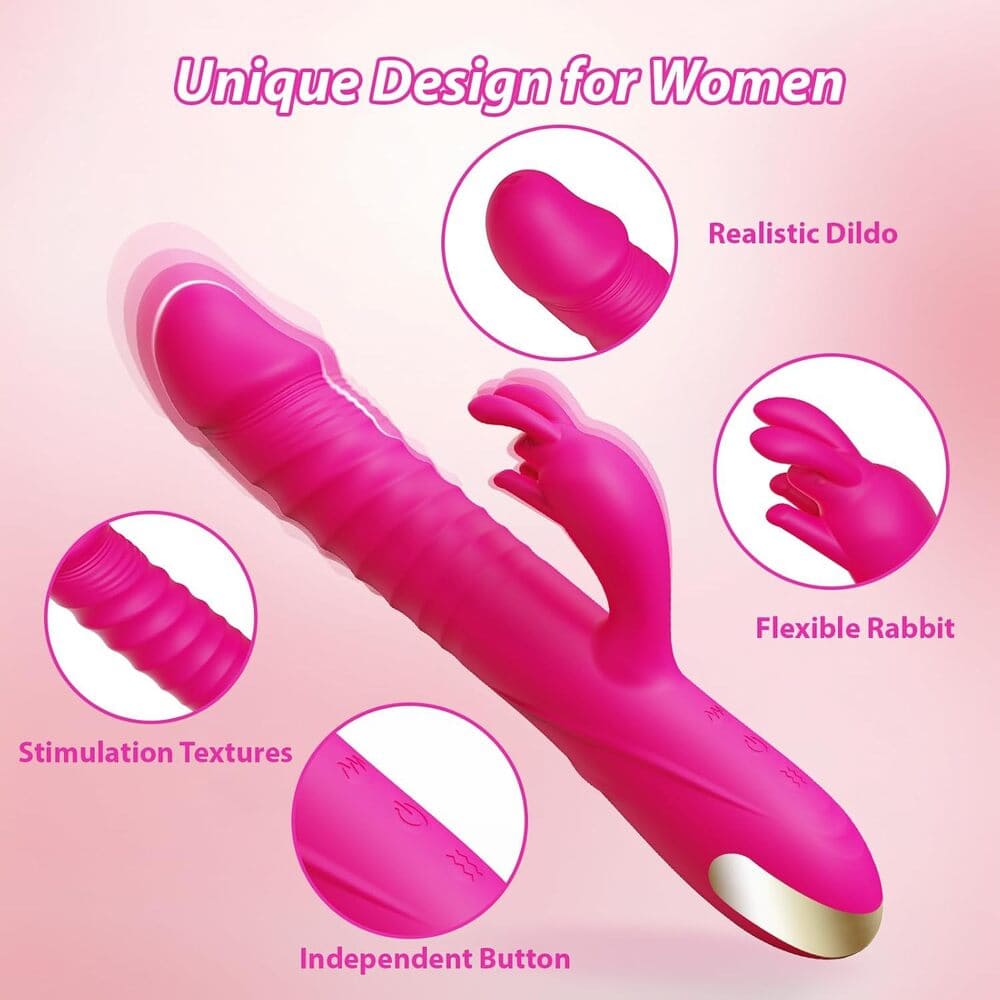 Oliya - 3-in-1 Rabbit Vibrator for G-Spot & Clitoral Pleasure