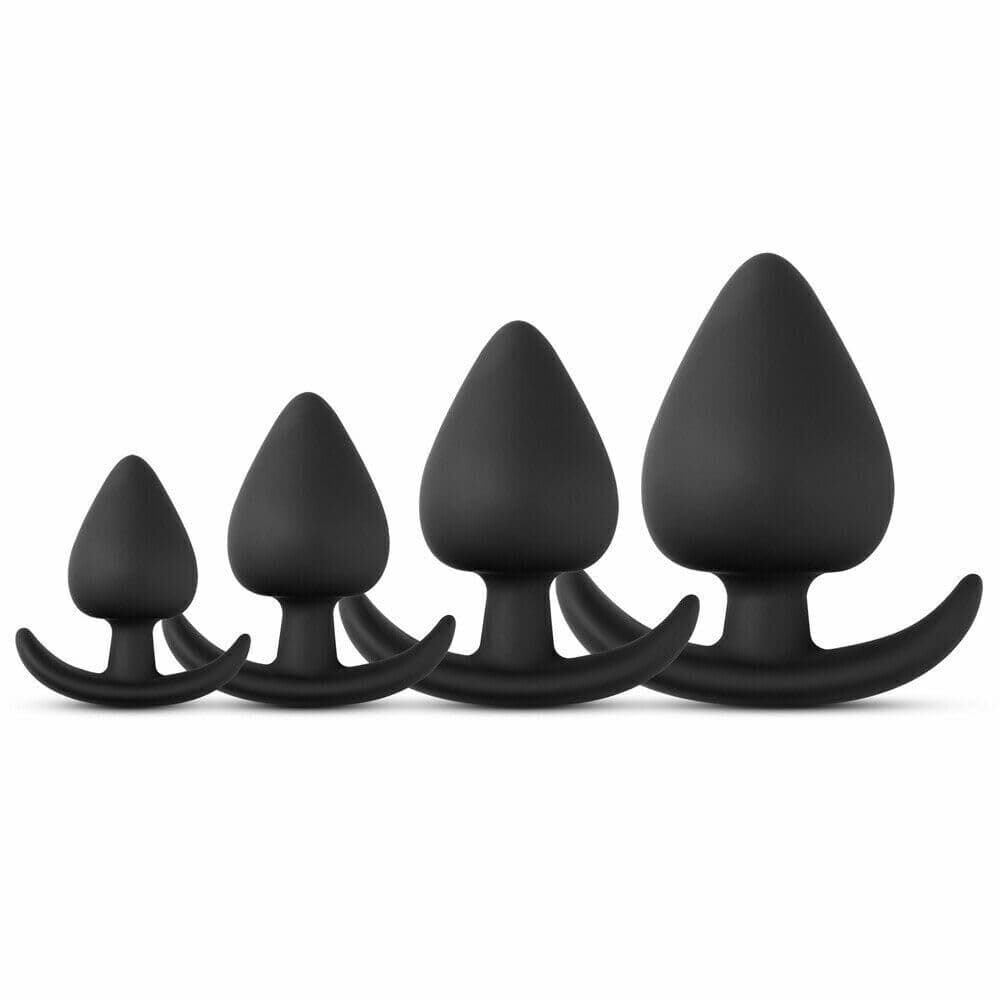 Peach-Silicone-Anal-Training-Set-Peach-Shape-Butt-Plug