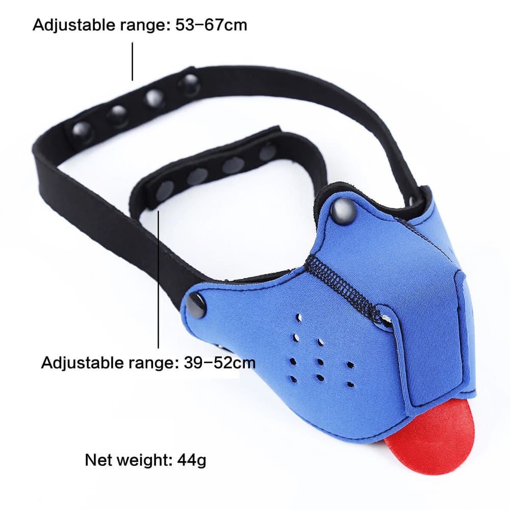 PupMaster - Adjustable Dog Play Hood for Roleplay & BDSM Fun