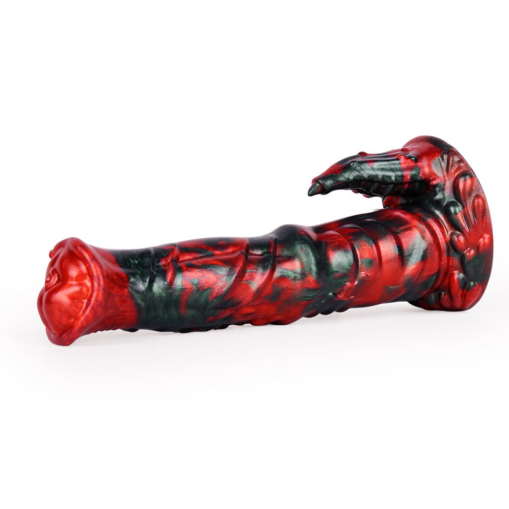 RedRavager – 9 Inch Fantasy Dildo – Horse Dildo with Tentacle Branch