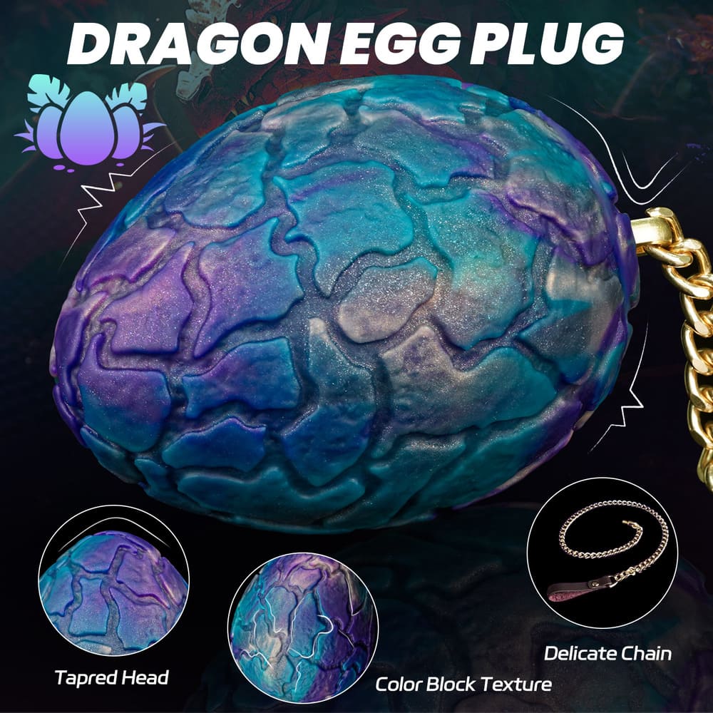 Riftovum-Cracked-Egg-Butt-Plug-Fantasy-Anal-Toy-with-Detachable-Chain