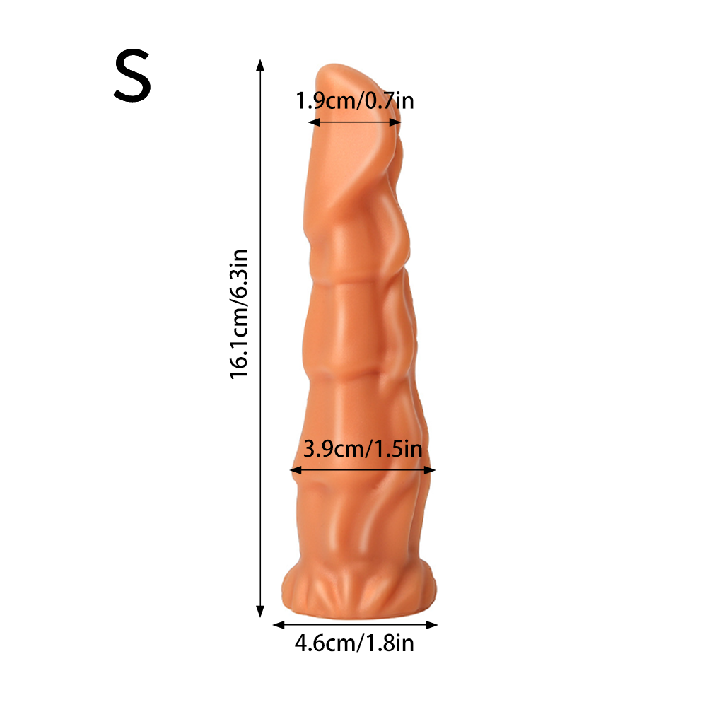 Anal Plug Silicone Lifelike Dildos Suction Cup Prostate Stimulation G-Spot Orgasm Toys