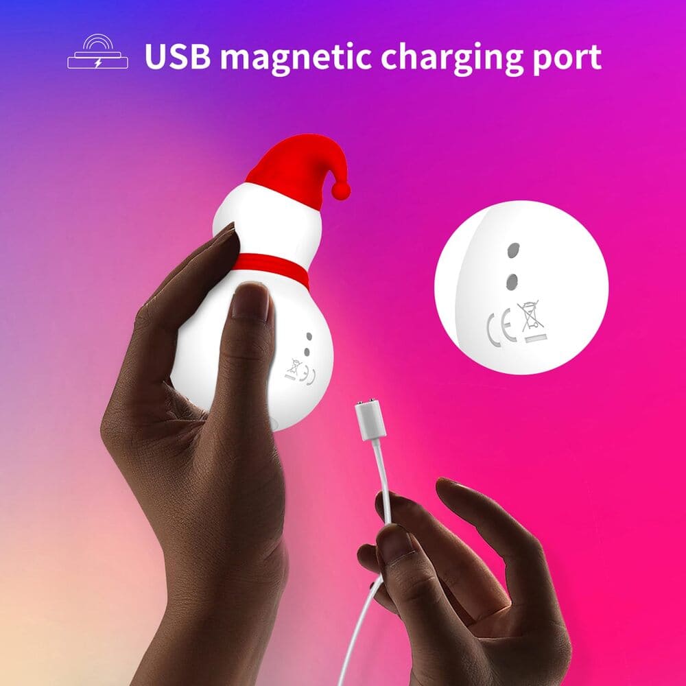 SnowMate – Clitoral/Nipple Sucking Vibrator Sex Toy –  G-Spot Vibrator