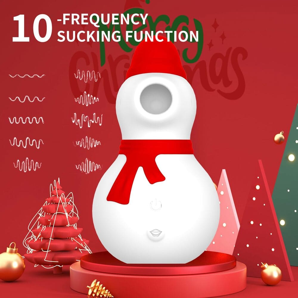 SnowMate – Clitoral/Nipple Sucking Vibrator Sex Toy –  G-Spot Vibrator