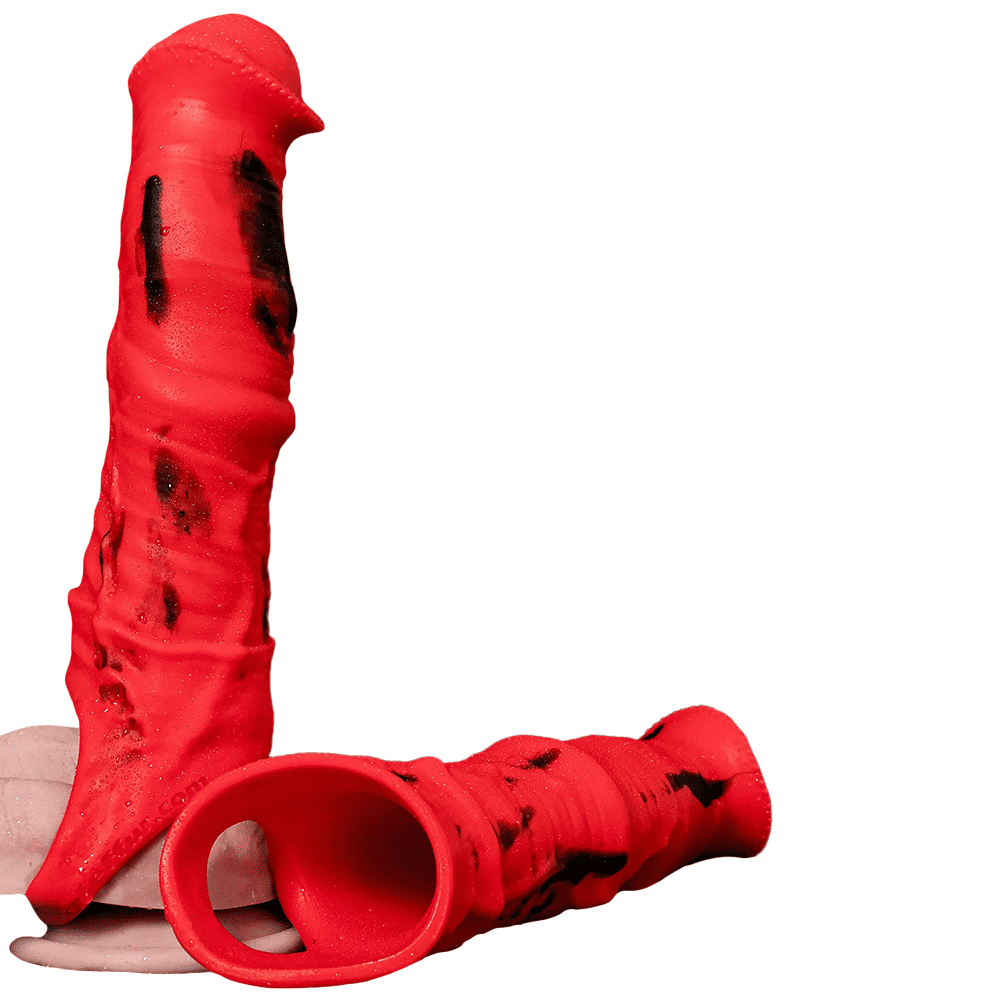 Storm-Horse-Male-Extender-Sleeve-Realistic-Penis-Sheath