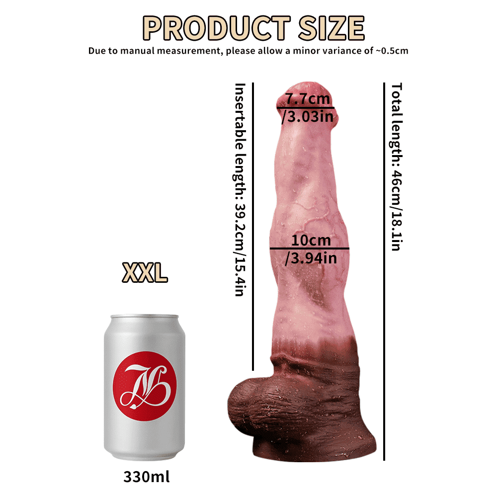 StrongBow - Silicone Horse Dildo - Animal Dildo -  6 Sizes