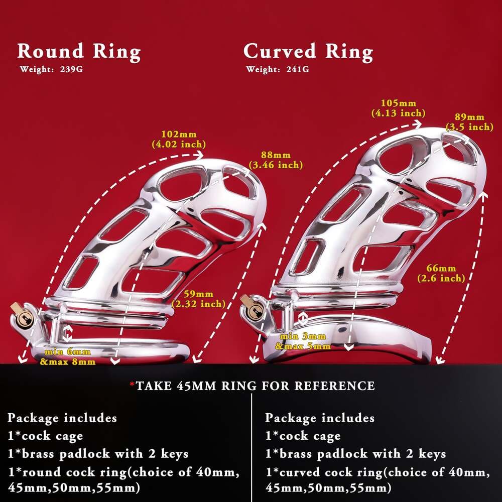 Stryke-Stainless-Steel-Mamba-Chastity-Cage-Open-Metal-Cage