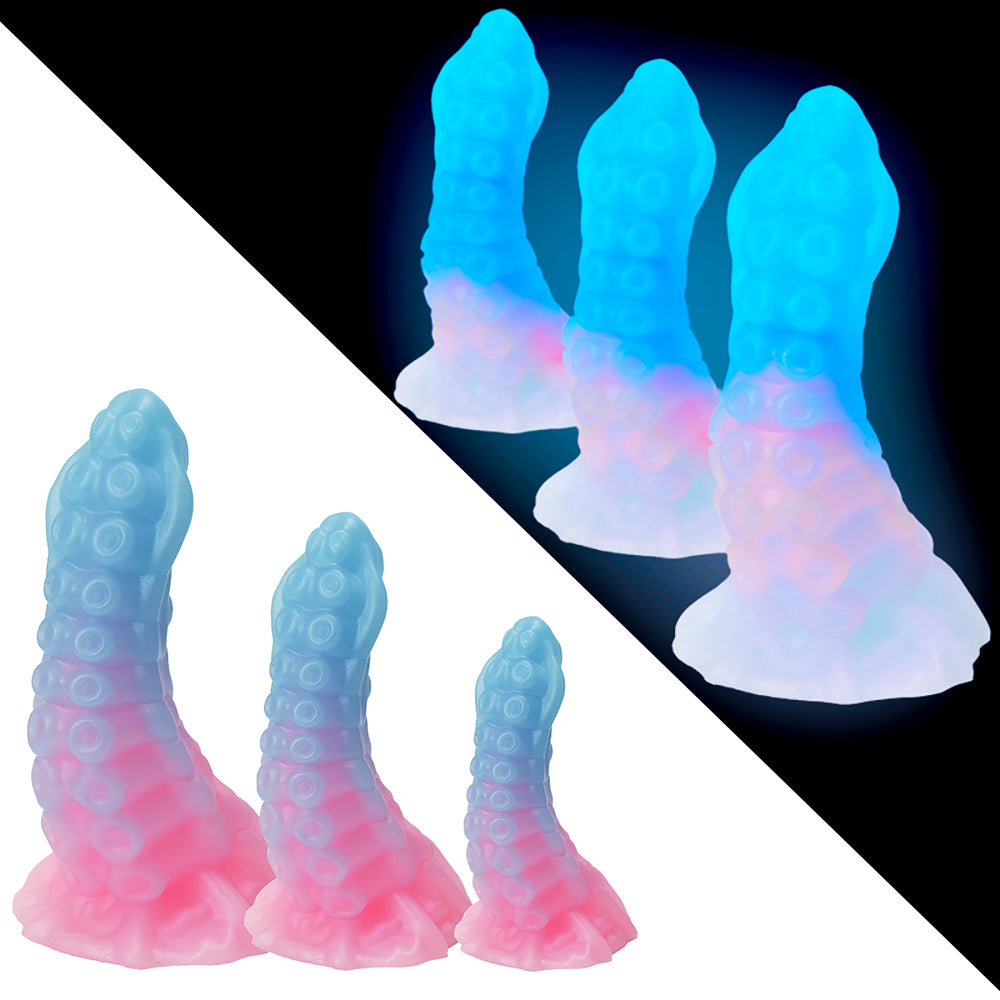 Tentacle Dildo - Luminous Octopus Dildo For Beginner - Vaginal Stimulation Sex Toys
