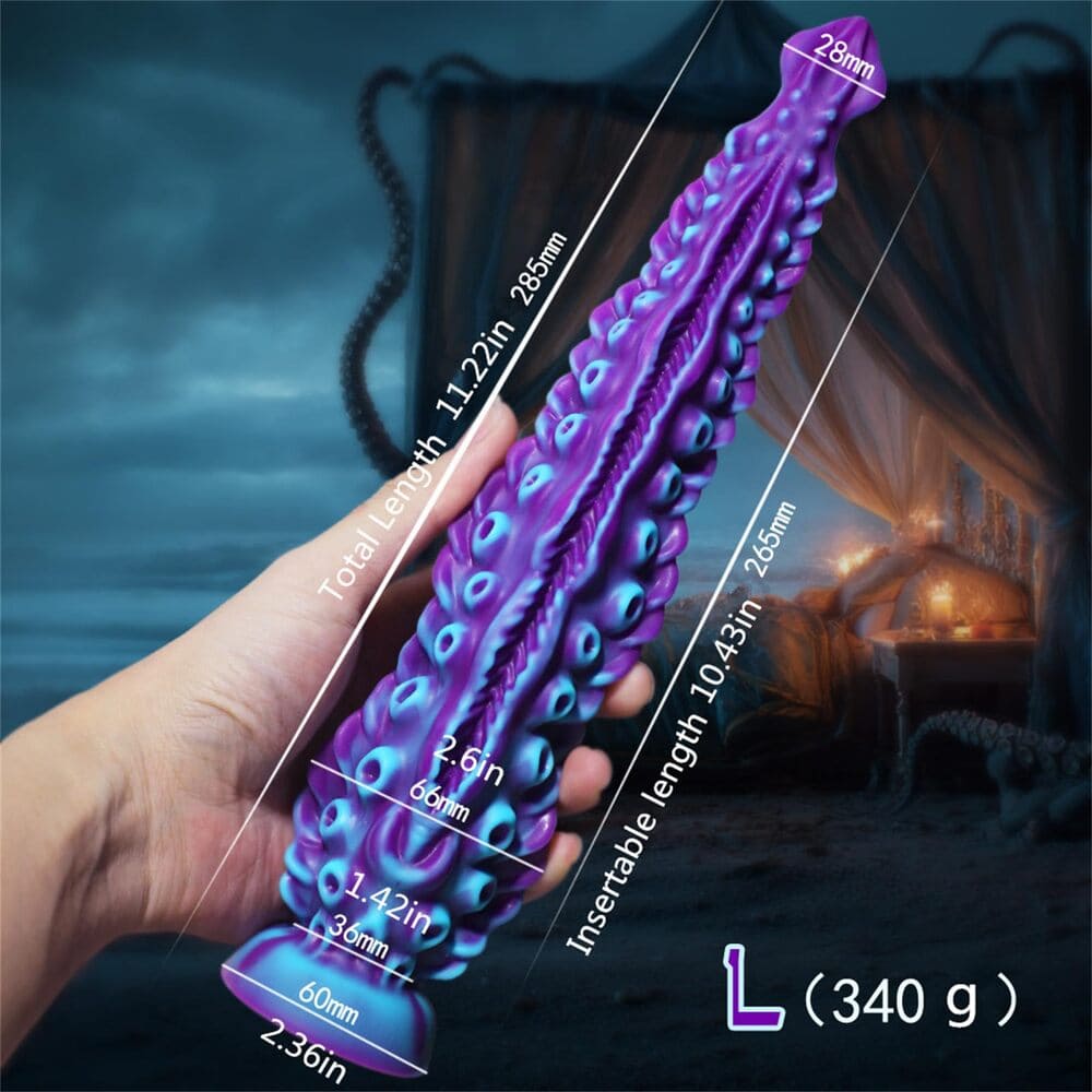 Tide Spine - Fantasy Silicone Dildo - Tentacle Dildo