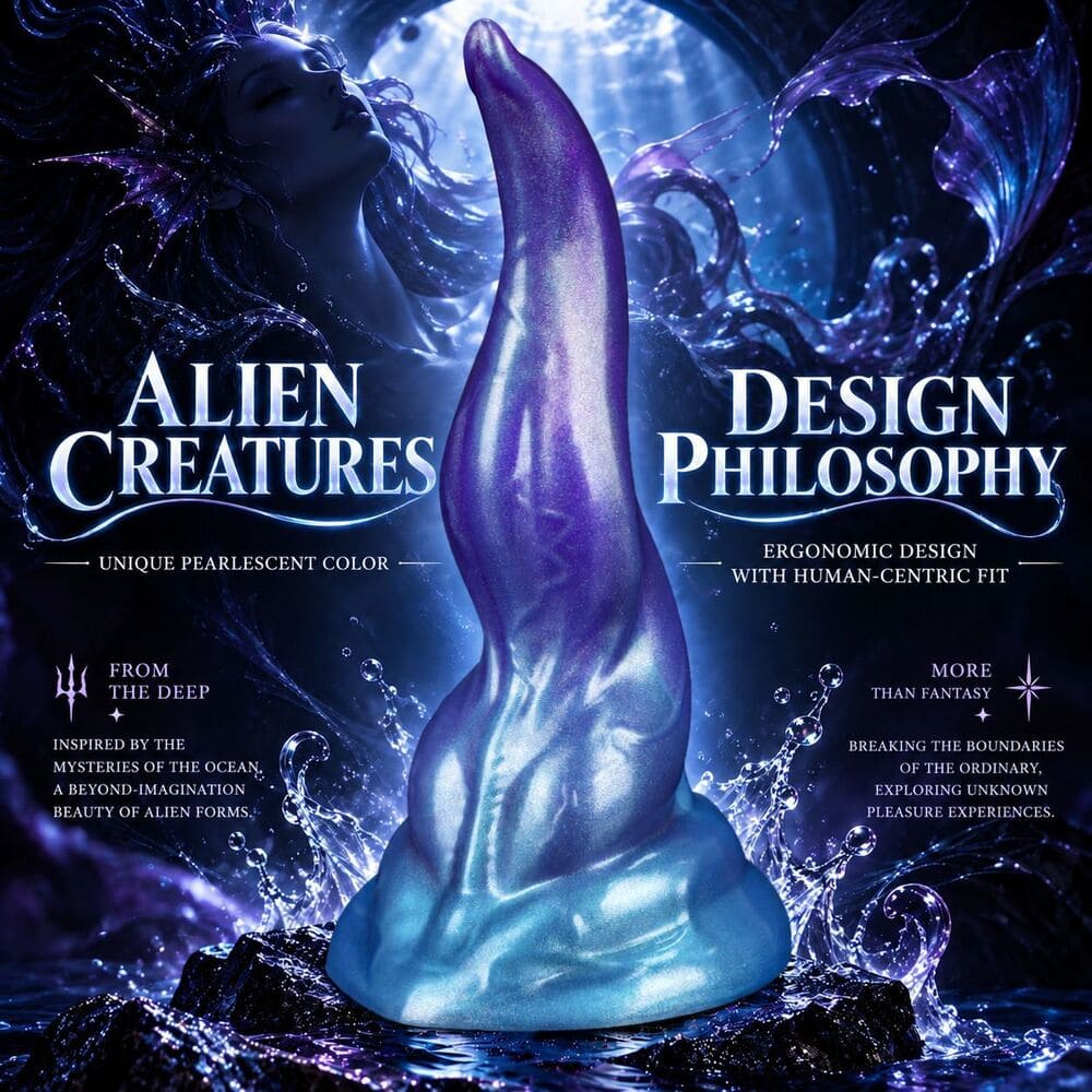 Tideborn-Silicone-Tentacle-Dildo-Alien-Dildo