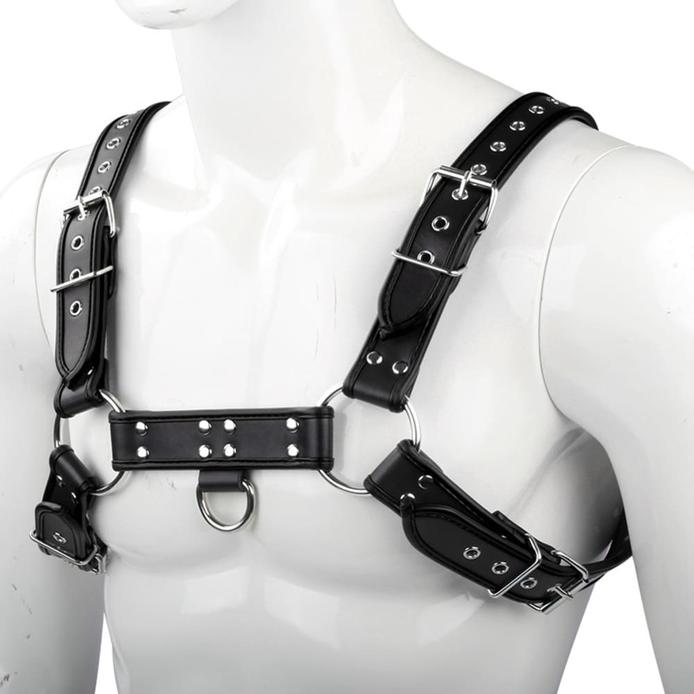 Vanguard-PU-Leather-Heavy-Craft-Chest-Harness