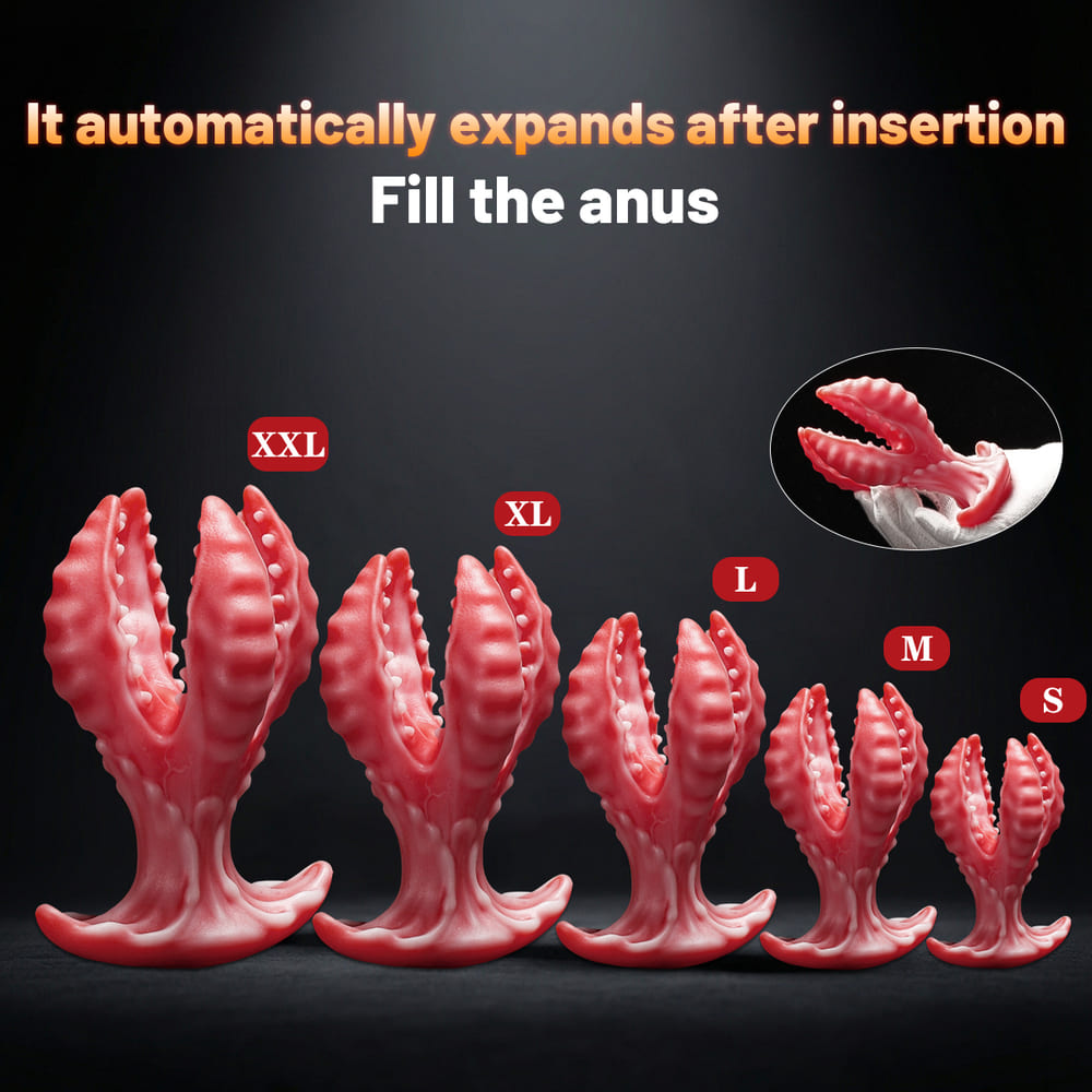 Venus-Silicone-Carnivorous-Plant-Anal-Plug-5-Sizes