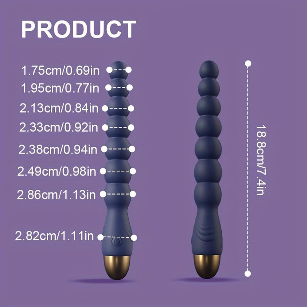 VibeBeads – Vibrating Anal Beads - Prostate & G-Spot Stimulator