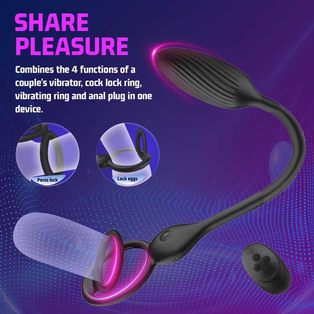 VibeRing – Dual Ring Prostate Massager - Anal VibratorVibeRing