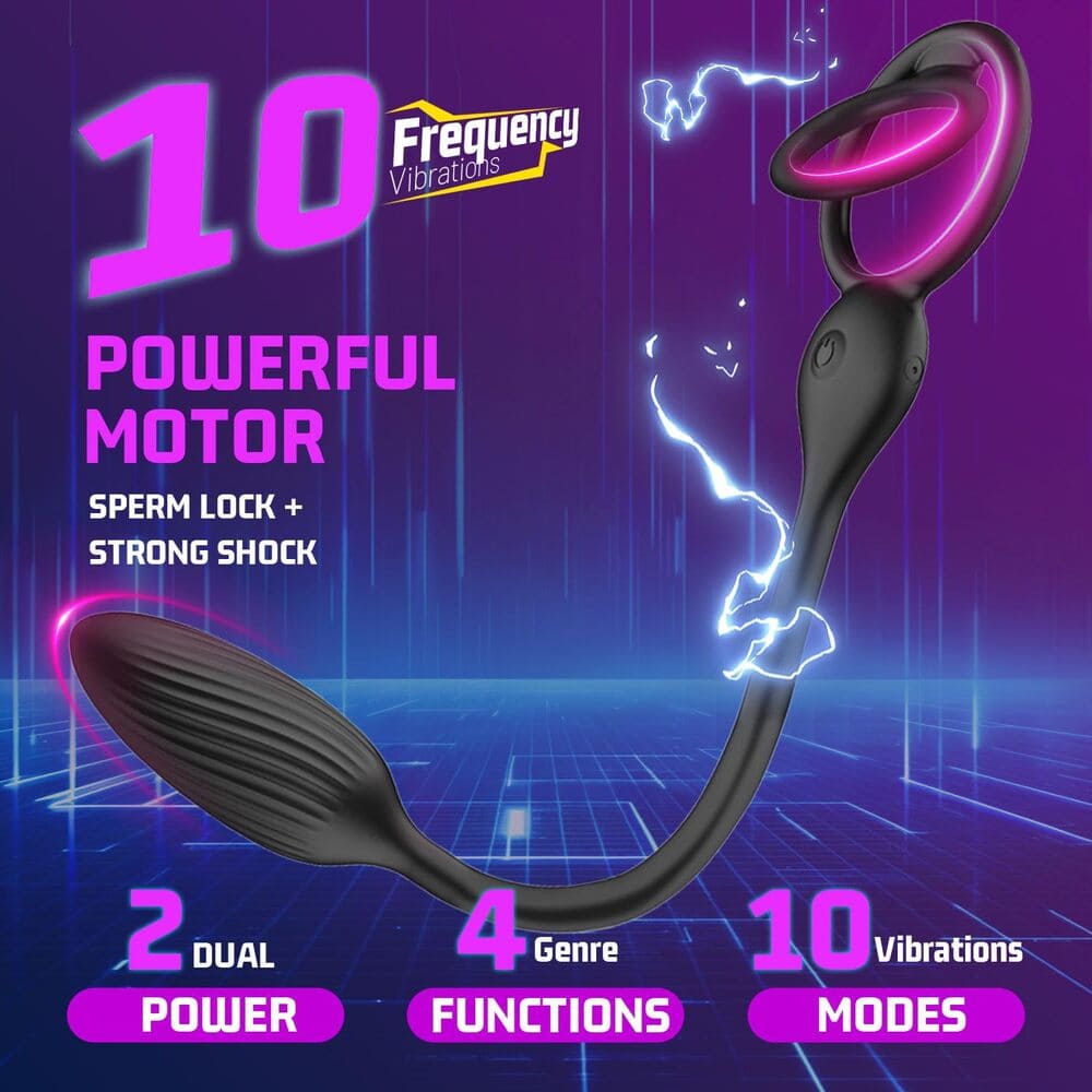 VibeRing – Dual Ring Prostate Massager - Anal VibratorVibeRing