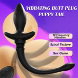 Vibrating_Butt_Plug_Puppy_Tail_Butt_Plug_10_Frequency_Vibrating_Anal_Toy_1