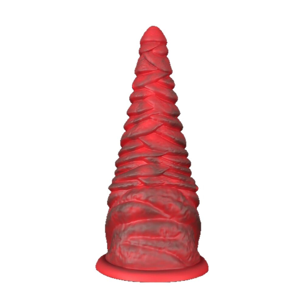 Volcano-Silicone-Textured-Anal-Toy