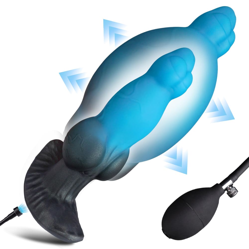 Warwick - Inflatable Kanis Dildo - Silicone Expansion Plug