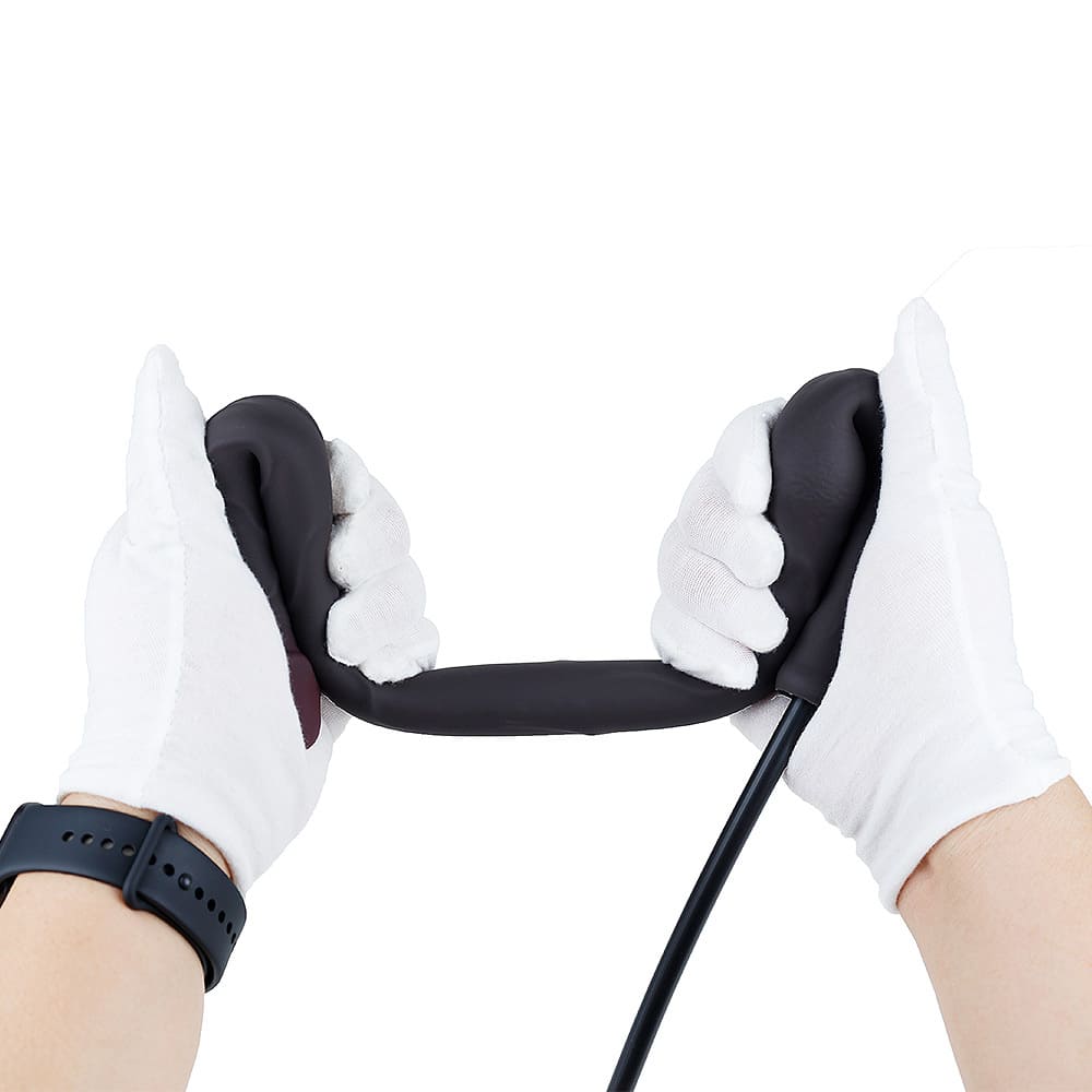 Wowza - Long Inflatable Silicone Butt Plug - Inflatable Anal Dildo