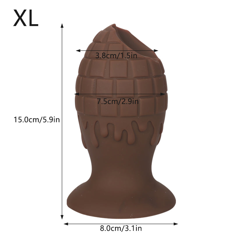 Schokoladen-Vibrationsplugs