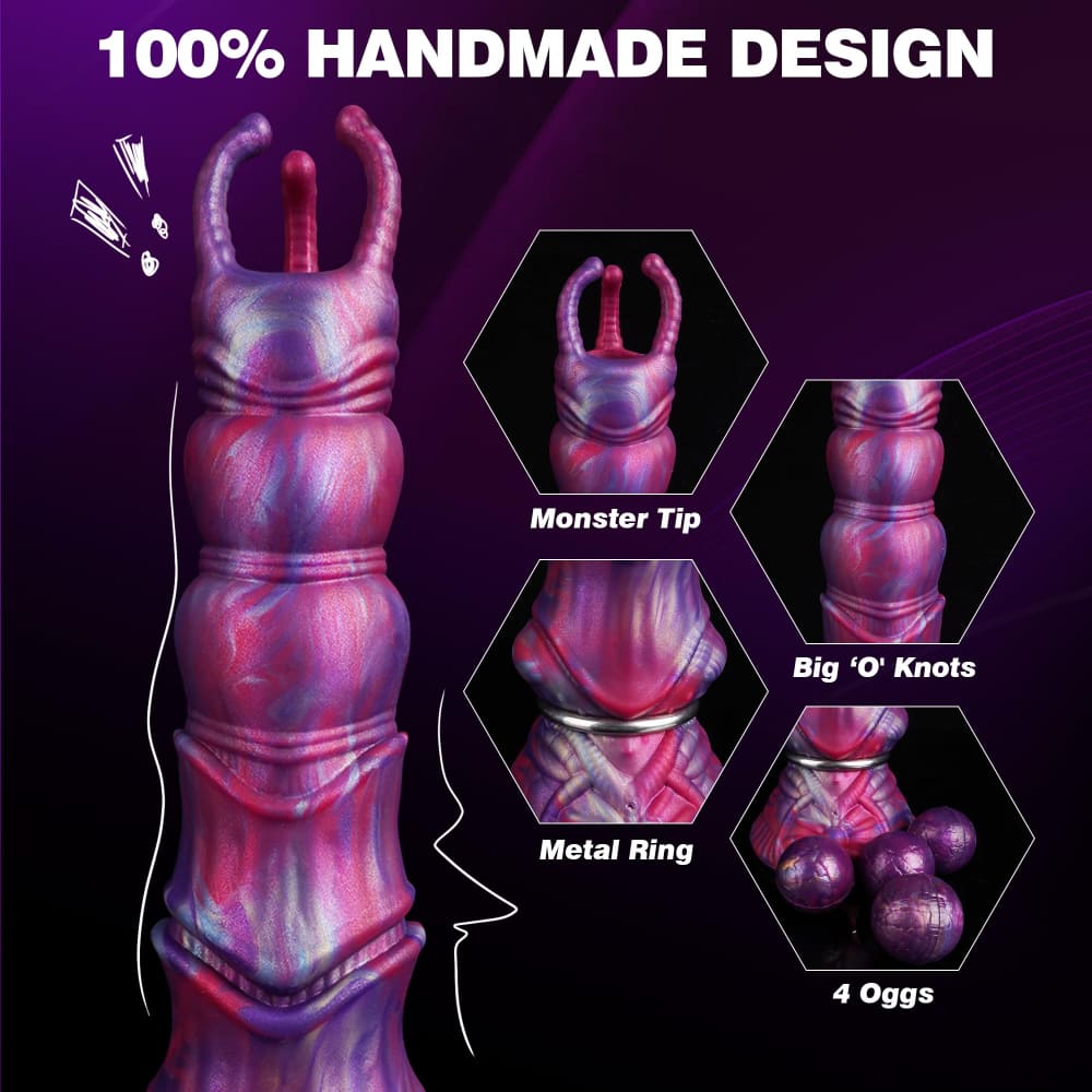 XenoGrub-10-6-Inch-Alien-Ovipositor-Dildo-Egg-Laying-Kink
