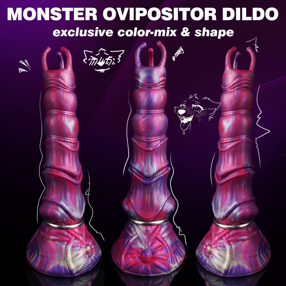 XenoGrub-10-6-Inch-Alien-Ovipositor-Dildo-Egg-Laying-Kink