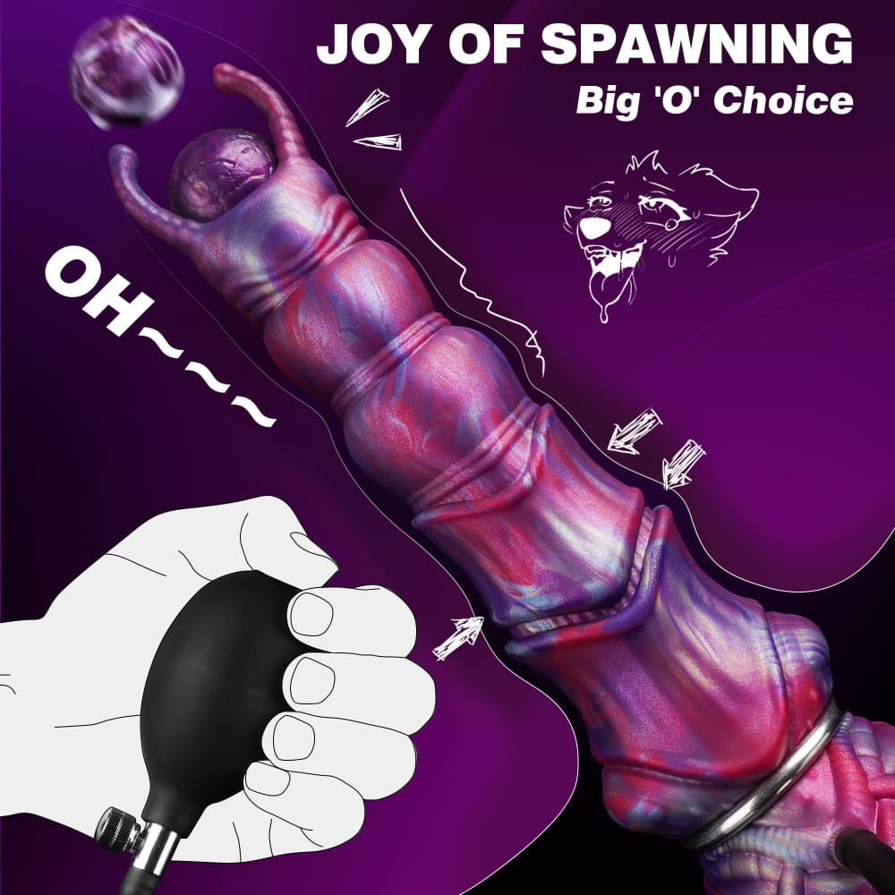 XenoGrub-10-6-Inch-Alien-Ovipositor-Dildo-Egg-Laying-Kink